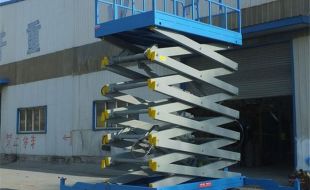 升降平台展示炫美时刻